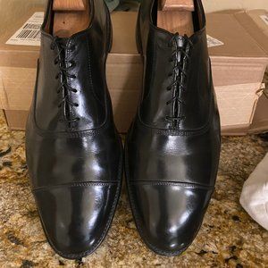 Allen Edmonds Park Avenue Black 14D RECRAFTED